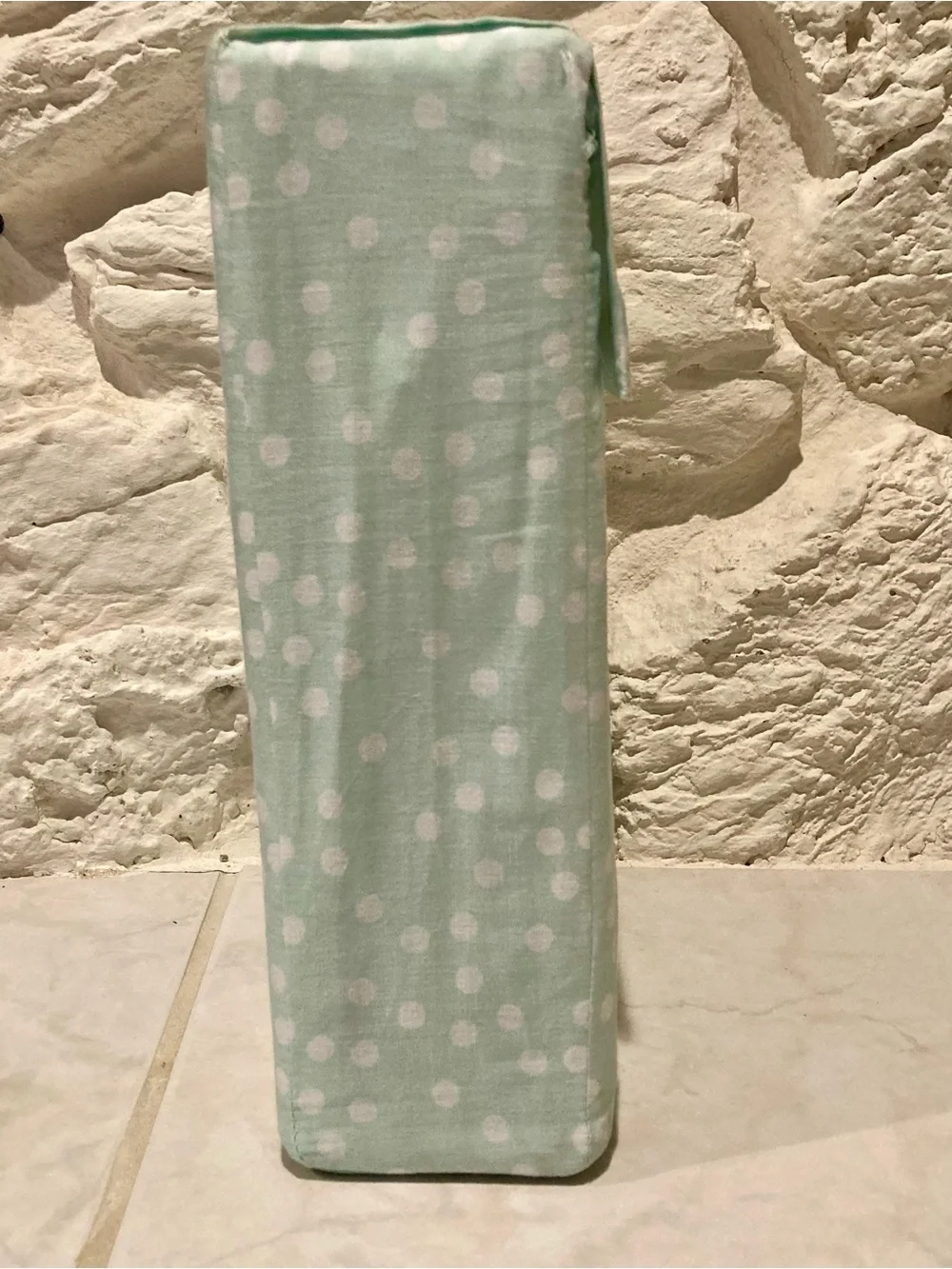 NWOT Kate Spade NY Queen sized sheet set in pale blue with white dots